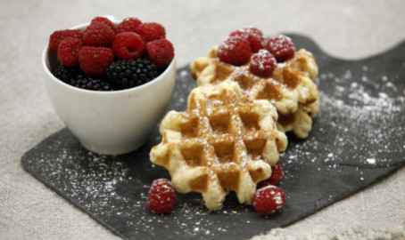 Delicious protein waffles
